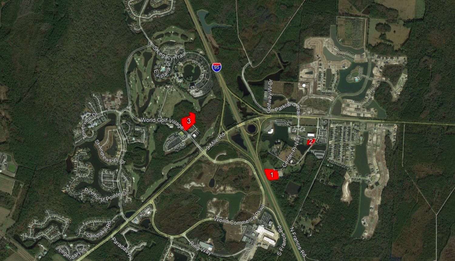 Lot 4-1 - Pacetti Road / Entrance to WGV King and Bear Community: Pacetti Rd, Flagler Beach, FL, 32136